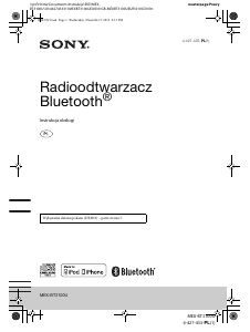 Instrukcja Sony MEX-BT3100U Radio samochodowe