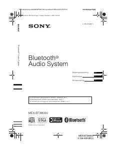 Brugsanvisning Sony MEX-BT3800U Bilradio