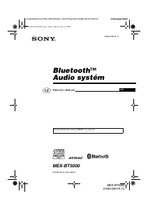 Manuál Sony MEX-BT5000 Autorádio