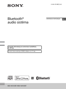 Rokasgrāmata Sony MEX-N4100BT Automašīnas radio iekārta
