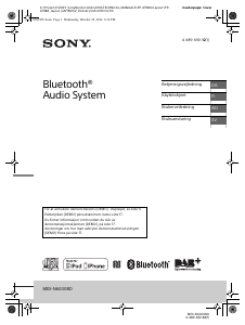 Käyttöohje Sony MEX-N6000BD Autoradio