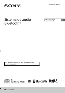 Manual de uso Sony MEX-N6001BD Radio para coche