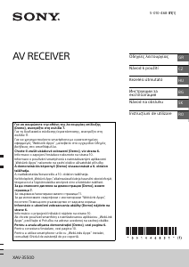 Használati útmutató Sony XAV-3550D Autórádió