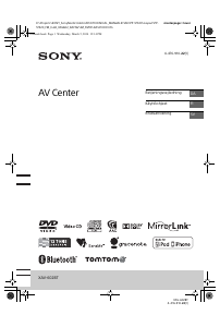 Käyttöohje Sony XAV-602BT Autoradio