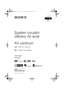 Manuál Sony XAV-62BT Autorádio