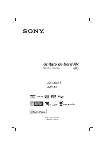 Manual Sony XAV-64BT Player auto