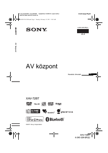 Használati útmutató Sony XAV-72BT Autórádió