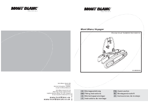 Bedienungsanleitung Mont Blanc Voyager Fahrradträger