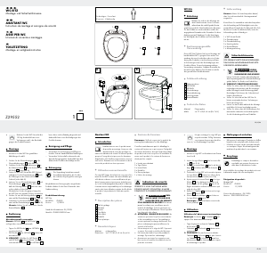 Manuale Miomare IAN 42982 Sedile WC