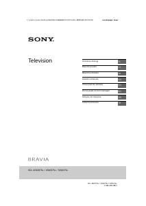 Instrukcja Sony Bravia KDL-49WD758 Telewizor LCD