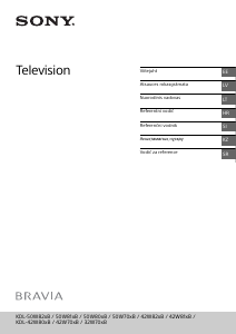 Kasutusjuhend Sony Bravia KDL-50W706B LCD-teler