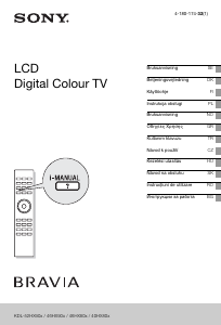 Instrukcja Sony Bravia KDL-52HX903 Telewizor LCD