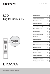 Manuale Sony Bravia KDL-52LX900 LCD televisore