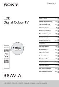 Brugsanvisning Sony Bravia KDL-52NX800 LCD TV