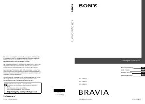 Bedienungsanleitung Sony Bravia KDL-52Z4500 LCD fernseher