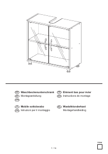 Bedienungsanleitung Miomare IAN 37945 Unterschrank