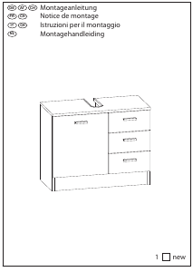 Bedienungsanleitung Miomare IAN 54551 Unterschrank