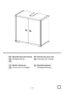 Bedienungsanleitung Miomare IAN 61925 Unterschrank