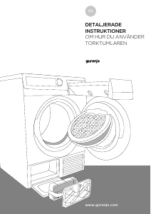 Bruksanvisning Gorenje D7465NB Torktumlare