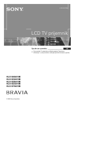 Priručnik Sony Bravia KLV-S19A10E LCD televizor