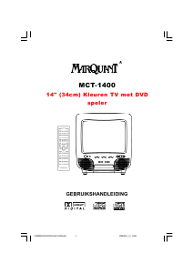 Handleiding MarQuant MCT-1400 Televisie