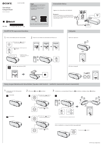 Használati útmutató Sony SRS-XB20 Hangszóró