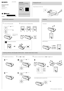 Manual Sony SRS-XB20 Speaker