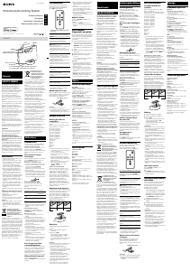 Bruksanvisning Sony RDP-M5IP Dockningshögtalare