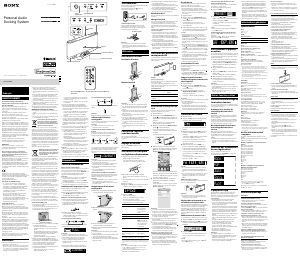 Mode d’emploi Sony RDP-XF300IP Station d’accueil