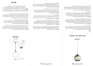 Mode d’emploi Bloomingville 82050371 Lampe