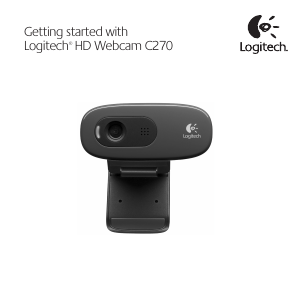 Bruksanvisning Logitech C270 Webbkamera