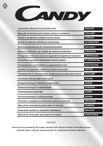 Mode d’emploi Candy KRCDJ642 Table de cuisson