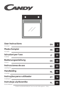 Manual de uso Candy FIDC N200 Horno