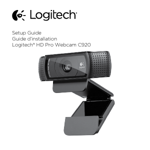 Mode d’emploi Logitech C920 Pro Webcam