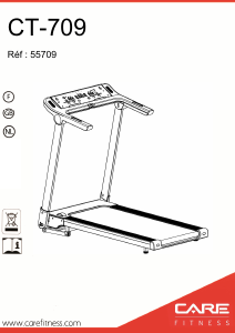 Handleiding Care Fitness CT-709 Loopband