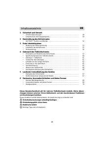 Bedienungsanleitung Fagor 1CFV-22NFX Gefrierschrank