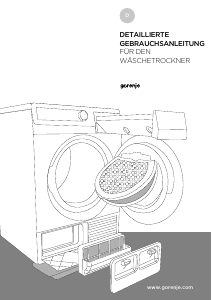 Bedienungsanleitung Gorenje D8666N Trockner