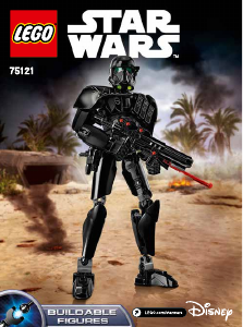 Handleiding Lego set 75121 Star Wars Imperial Death Trooper