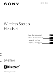 Instrukcja Sony DR-BT101 Słuchawki z mikrofonem