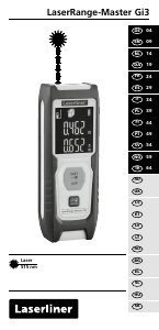 Manual Laserliner LaserRange-Master Gi3 Laser Distance Meter