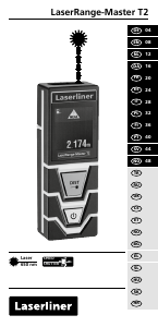 Bedienungsanleitung Laserliner LaserRange-Master T2 Laser-entfernungsmesser