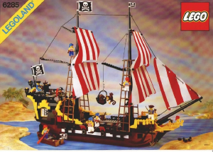 Manual Lego set 6285 Pirates Black seas barracuda
