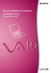 Mode d’emploi Sony Vaio PCG-F190 Ordinateur portable