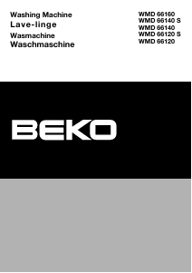 Bedienungsanleitung BEKO WMD 66120 Waschmaschine