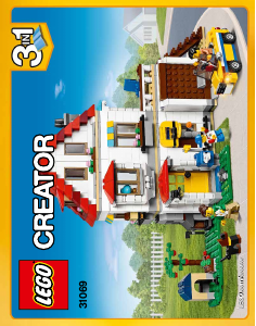 Brugsanvisning Lego set 31069 Creator Modulsæt - Familievilla