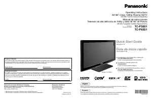 Handleiding Panasonic TC-P65S1 Viera Plasma televisie