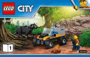 Mode d’emploi Lego set 60159 City L'excursion dans la jungle