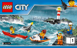 Manual de uso Lego set 60166 City Gran helicóptero de rescate