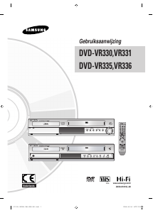 Handleiding Samsung DVD-VR330 DVD-Video combinatie
