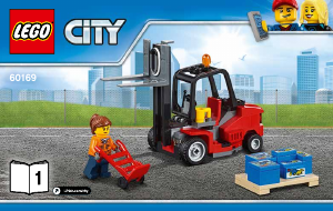 Manuál Lego set 60169 City Nákladní terminál